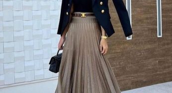 How to Wear Pleated Midi Skirts with Confidence