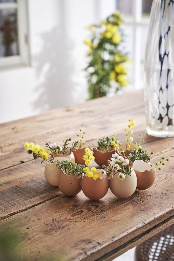 Simple Easter crafts that become beautiful decorations