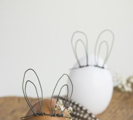 Simple Easter crafts that become beautiful decorations - Easter eggs, Easter decorations, Easter craft, diy Easter decorations