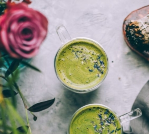 Get a Boost of Energy and Antioxidants with a Coconut Butter Matcha Latte - recipes, matcha latte, latte, Drinks, drink recipes, coconut butter matcha latte