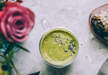 Get a Boost of Energy and Antioxidants with a Coconut Butter Matcha Latte - recipes, matcha latte, latte, Drinks, drink recipes, coconut butter matcha latte