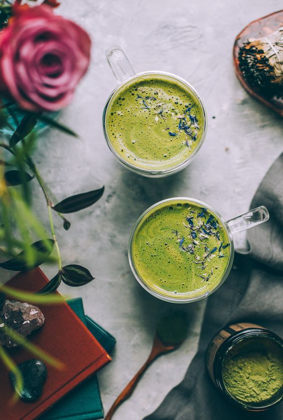 Get a Boost of Energy and Antioxidants with a Coconut Butter Matcha Latte