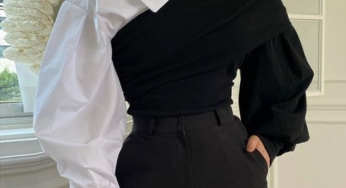 Flaunt Your Shoulders with Off Shoulder Splicing Blouses