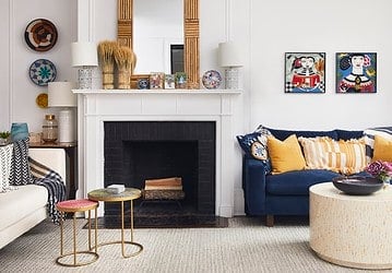 From Floor to Ceiling: Designing a Stylish Living Room with Attention to Detail - window coverings, interior design, home design, furniture, ceiling